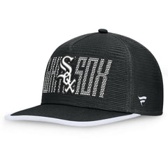Chicago White Sox Let's Glow Line Drive Snapback Hat - Black