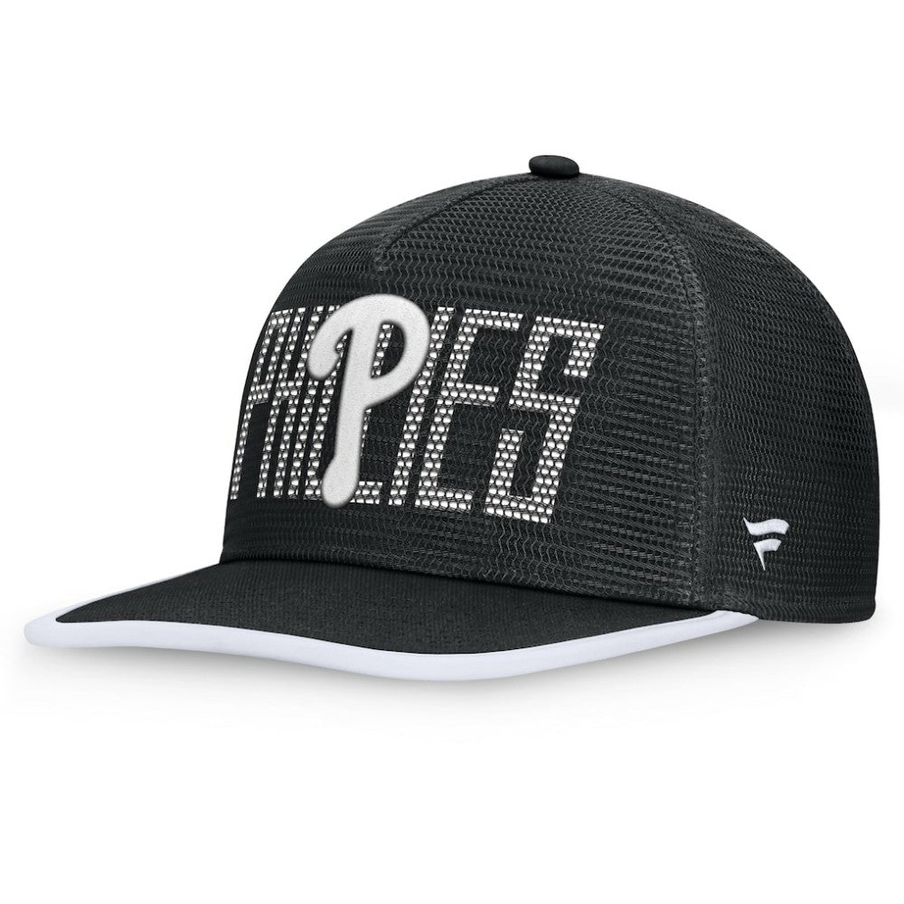 Philadelphia Phillies Let's Glow Line Drive Snapback Hat - Black