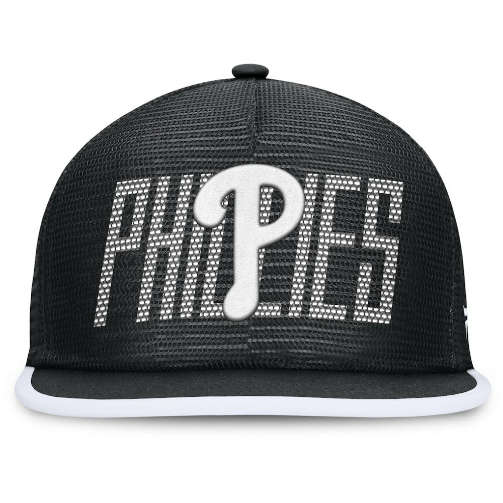 Philadelphia Phillies Let's Glow Line Drive Snapback Hat - Black