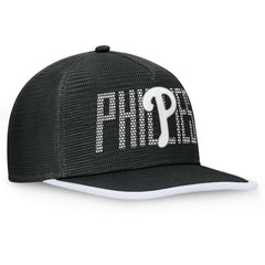 Philadelphia Phillies Let's Glow Line Drive Snapback Hat - Black