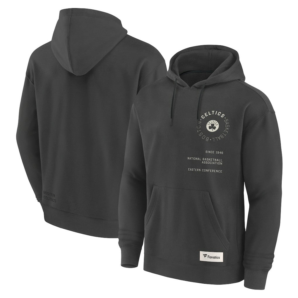 Boston Celtics Future Ground Info Elements Premium Pullover Hoodie - Gray | Fanatics for sale