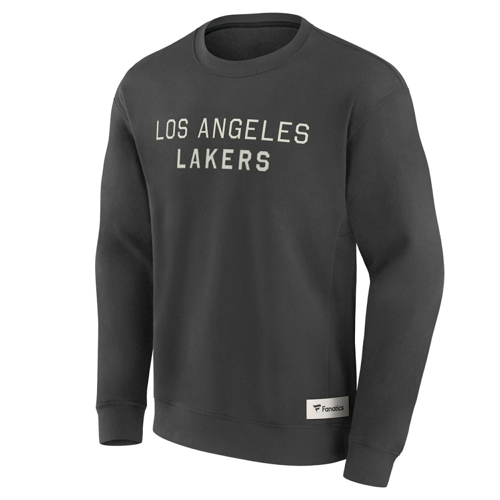 Los Angeles Lakers Elements Future Ground Lettering Pullover Sweatshirt - Gray | Fanatics discount