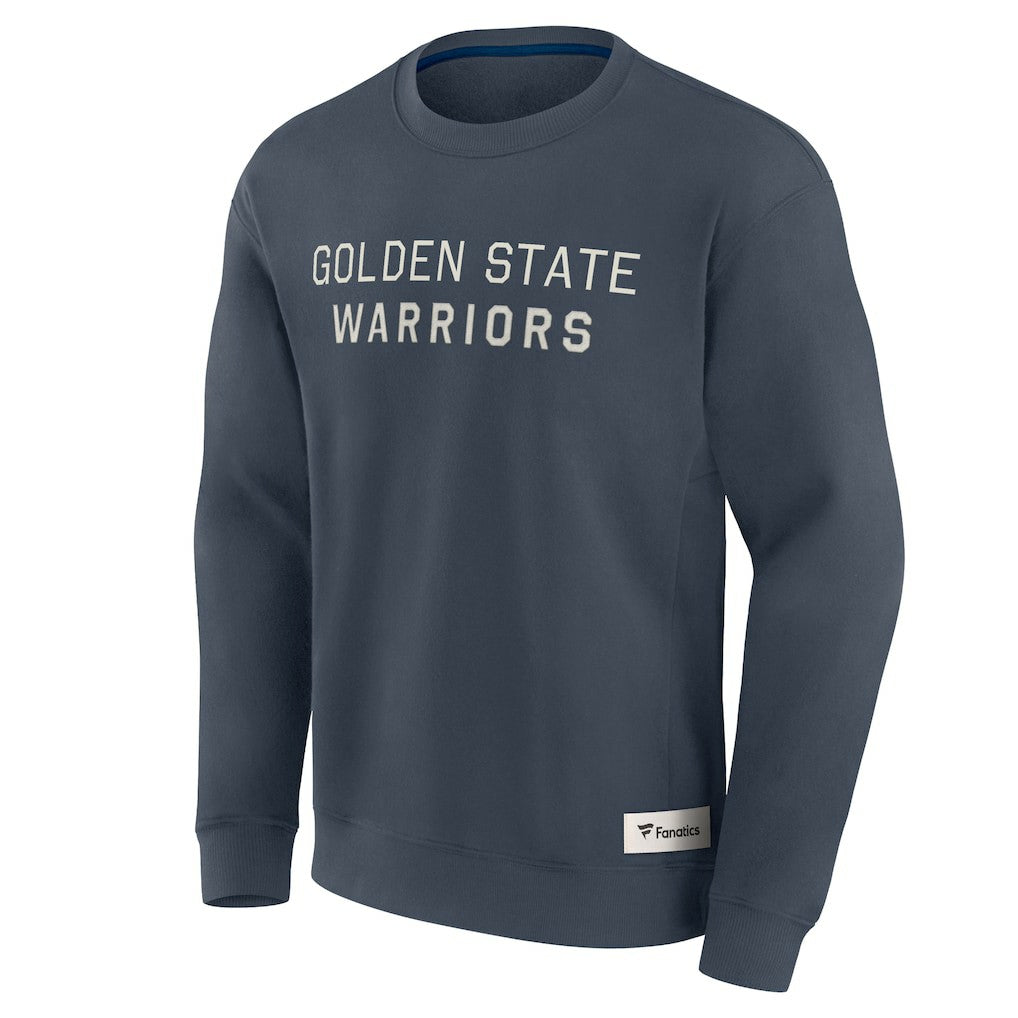 Golden State Warriors Elements Future Ground Lettering Pullover Sweatshirt sale - Blue | Fanatics online