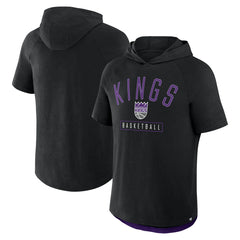 Sacramento Kings Pass Legend Raglan Hoodie T-Shirt - Black | Fanatics for sale