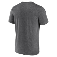 Miami Heat Logo Athletic Block Practice Performance T-Shirt - Heather Charcoal discount