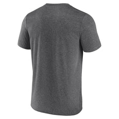 Charlotte Hornets Logo Athletic Block Practice Performance T-Shirt - Heather Charcoal outlet