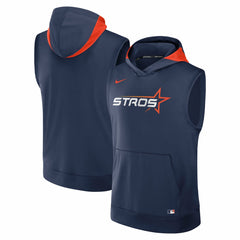 Houston Astros 2025 City Connect Authentic Collection Dri-FIT Sleeveless Hoodie - Navy | Nike