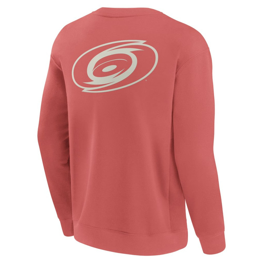 Carolina Hurricanes Fanatics Elements Future Ground Lettering Pullover Sweatshirt Red