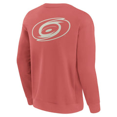 Carolina Hurricanes Fanatics Elements Future Ground Lettering Pullover Sweatshirt Red