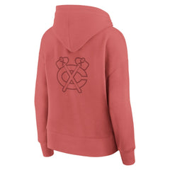Chicago Blackhawks Fanatics Women's Elements Future Ground Subtle Tonal Pullover Hoodie Red
