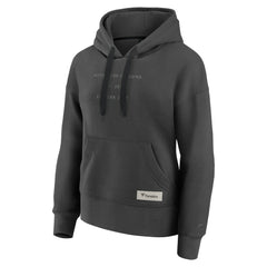Pittsburgh Penguins Fanatics Women's Elements Future Ground Subtle Tonal Pullover Hoodie Charcoal