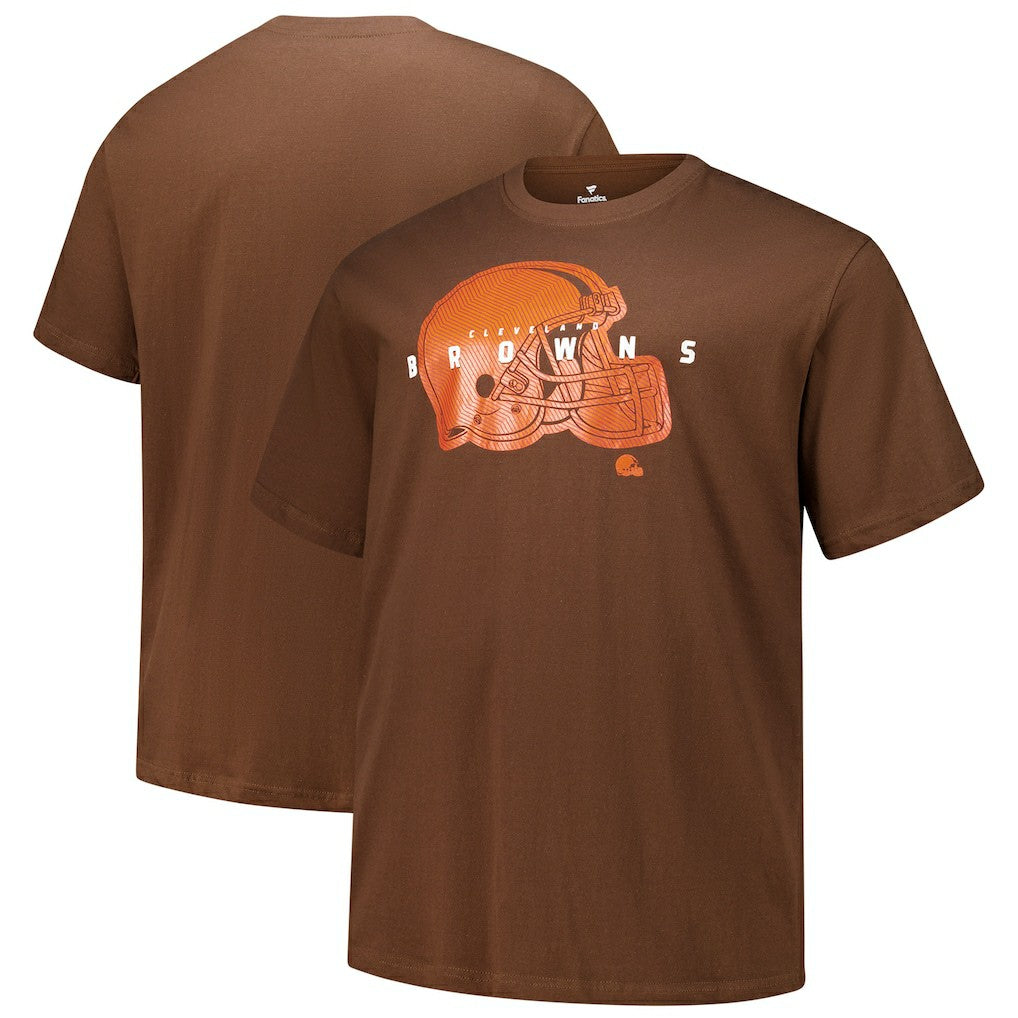 Cleveland Browns Big & Tall Coordinate T-Shirt - Brown sale