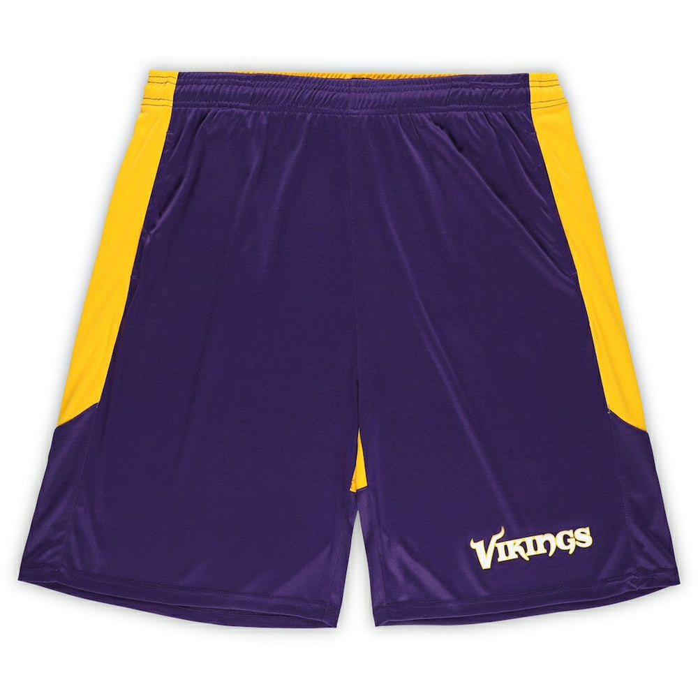 Minnesota Vikings Big & Tall Launch Shorts - Purple/Gold on sale