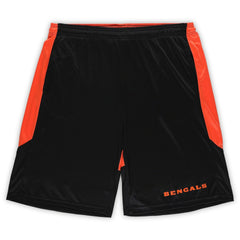 Cincinnati Bengals Big & Tall Launch Shorts - Black/Orange online