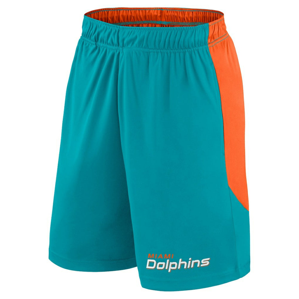Miami Dolphins Big & Tall Launch Shorts - Aqua/Orange outlet