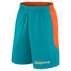 Miami Dolphins Big & Tall Launch Shorts - Aqua/Orange outlet