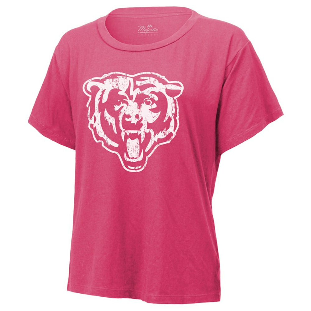 Caleb Williams Chicago Bears Majestic Threads Women's Name & Number T-Shirt - Pink outlet
