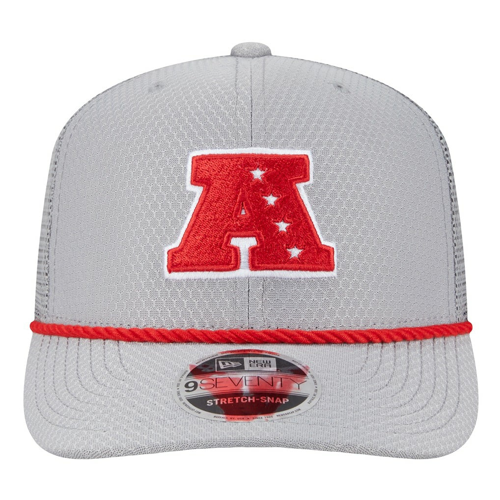 Kansas City Chiefs New Era 2025 Pro Bowl 9SEVENTY Stretch-Snap Hat - Gray sale