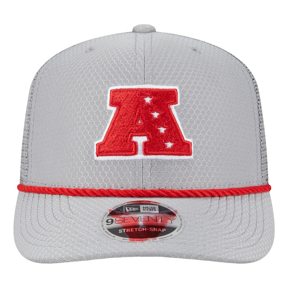 Kansas City Chiefs New Era 2025 Pro Bowl 9SEVENTY Stretch-Snap Hat - Gray sale