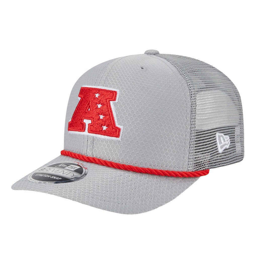 Kansas City Chiefs New Era 2025 Pro Bowl 9SEVENTY Stretch-Snap Hat - Gray sale