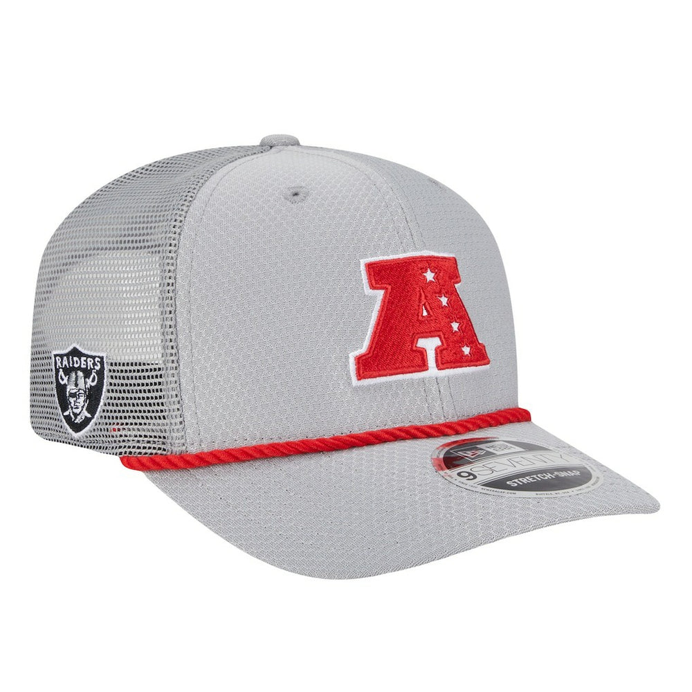 Las Vegas Raiders New Era 2025 Pro Bowl 9SEVENTY Stretch-Snap Hat - Gray sale