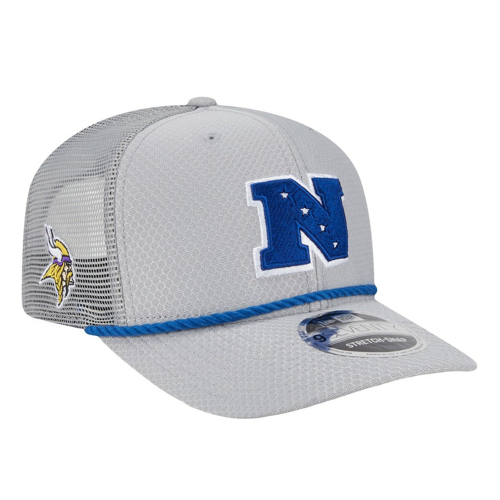 Minnesota Vikings New Era 2025 Pro Bowl 9SEVENTY Stretch-Snap Hat - Gray sale