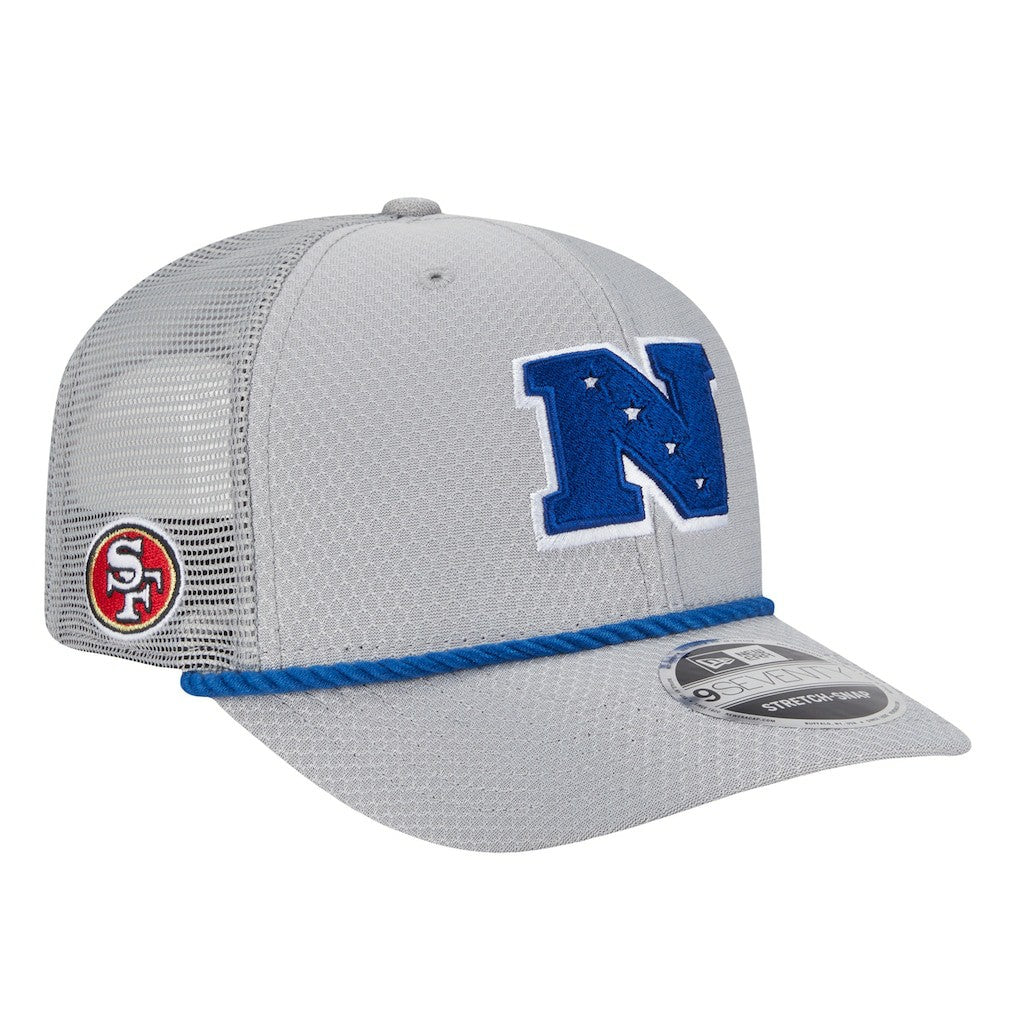 San Francisco 49ers New Era 2025 Pro Bowl 9SEVENTY Stretch-Snap Hat - Gray online