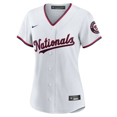 CJ Abrams Washington Nationals Women's Home Replica Player Jersey - White | Nike