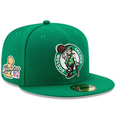 Boston Celtics 2024 NBA Finals Champions Side Patch 59FIFTY Fitted Hat - Kelly Green | New Era shop