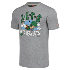 New York Jets NFL x Homage x Beavis and Butt-Head Unisex Tri-Blend T-Shirt – Gray online