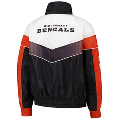 Cincinnati Bengals The Wild Collective Women's 1/4 Zip Track Jacket - Black for sale