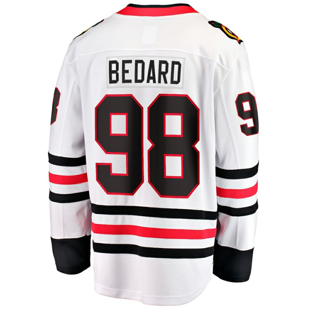 Connor Bedard Chicago Blackhawks Fanatics Breakaway Jersey White