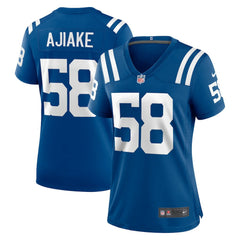 Austin Ajiake Indianapolis Colts Women's Game Jersey - Royal | Nike cheap