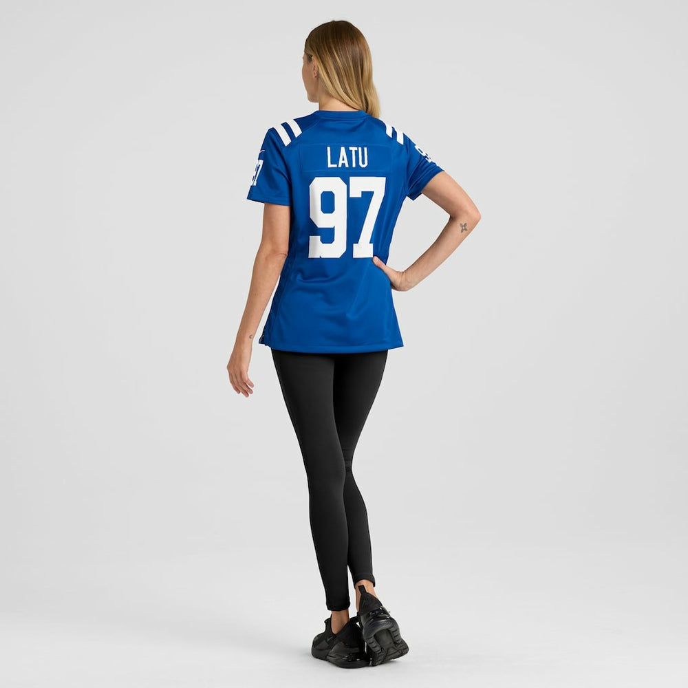 Laiatu Latu Indianapolis Colts Women's Game Jersey - Royal | Nike discount