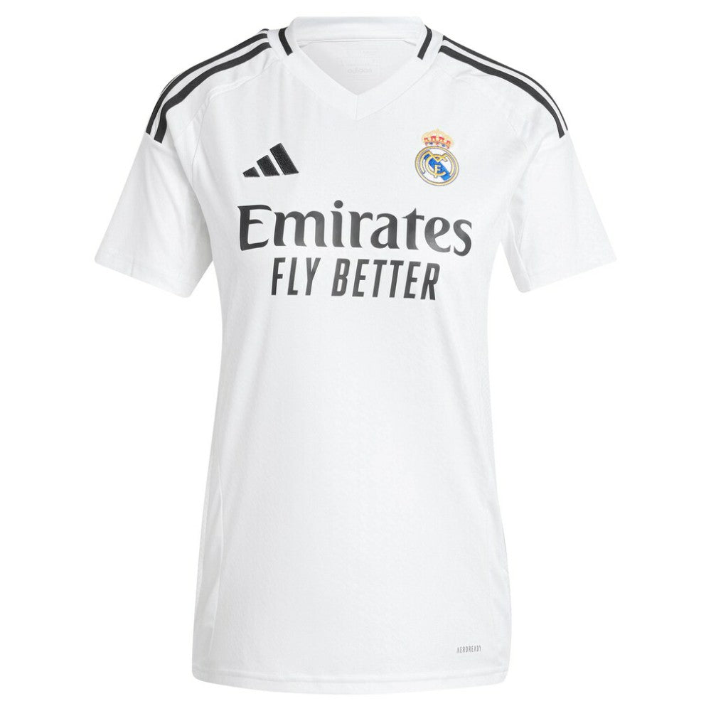 Kylian Mbappé Real Madrid Women's 2024/25 Home Replica Player Jersey - White | Adidas on sale
