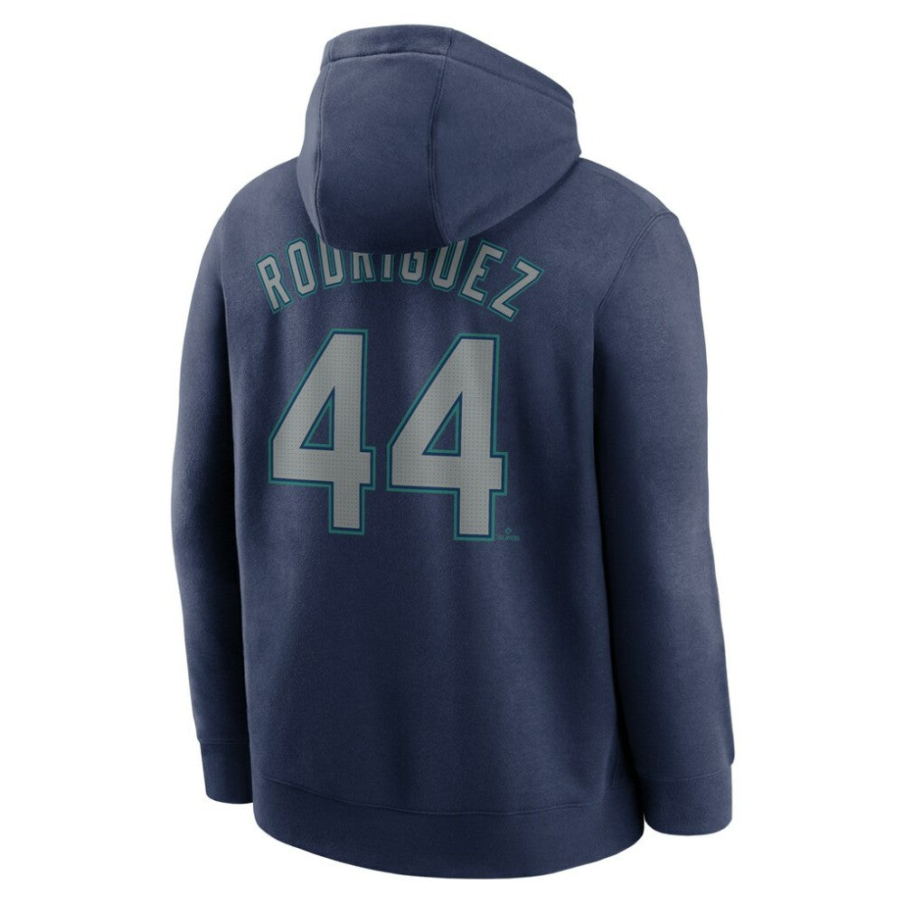 Julio Rodríguez Seattle Mariners Player Name & Number Club Fleece Pullover Hoodie - Navy | Nike