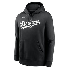 Shohei Ohtani Los Angeles Dodgers Player Name & Number Club Fleece Pullover Hoodie - Black | Nike