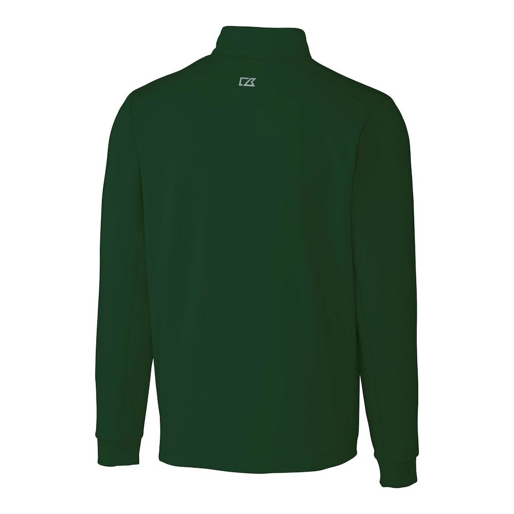 New York Jets Cutter & Buck Primary Logo Traverse Stretch Quarter-Zip Top - Hunter Green discount