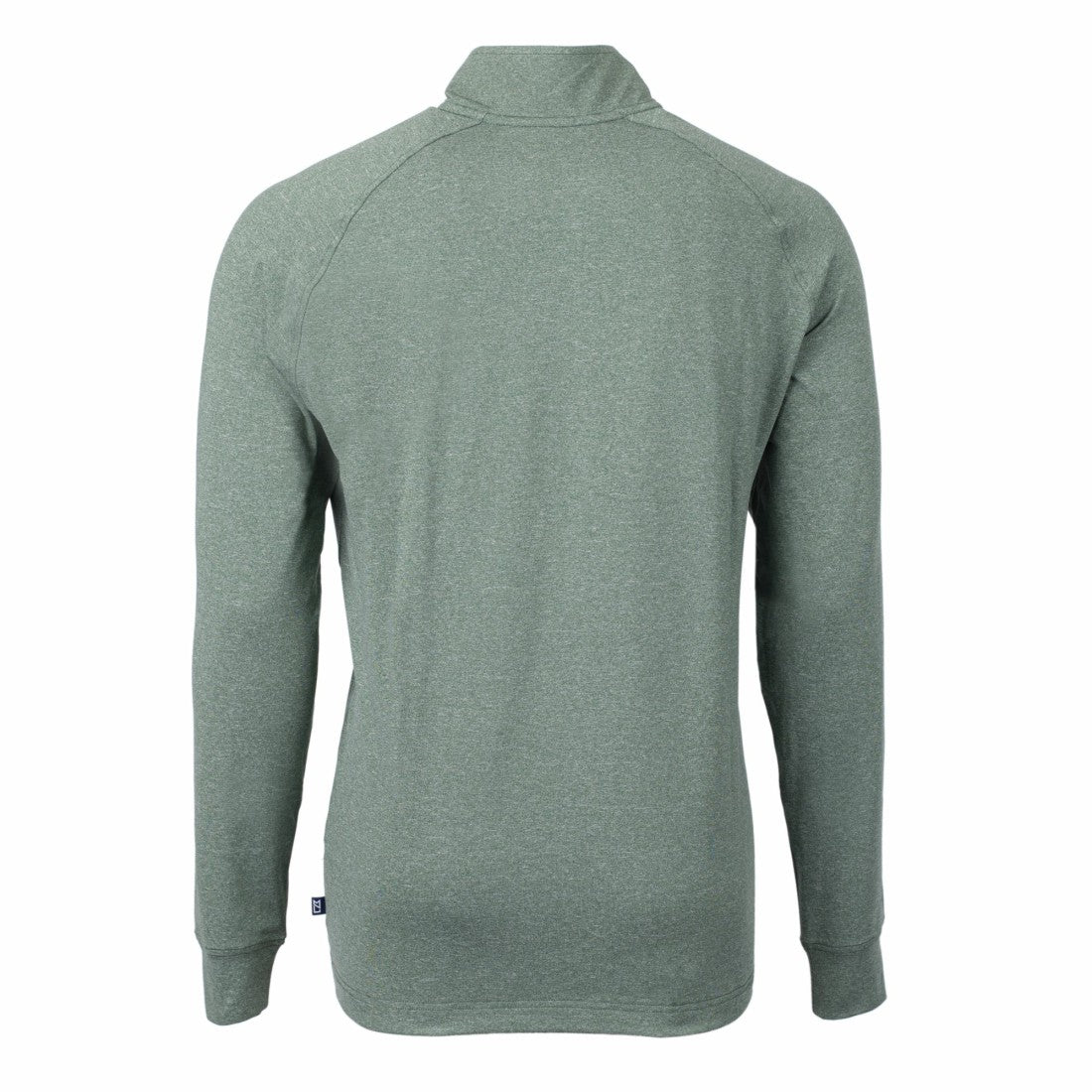 New York Jets Cutter & Buck Primary Logo Adapt Eco Knit Quarter-Zip Top - Heather Green online