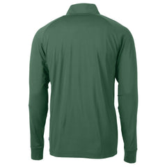 New York Jets Cutter & Buck Primary Logo Adapt Eco Knit Stretch Recycled Quarter-Zip Top - Hunter Green sale