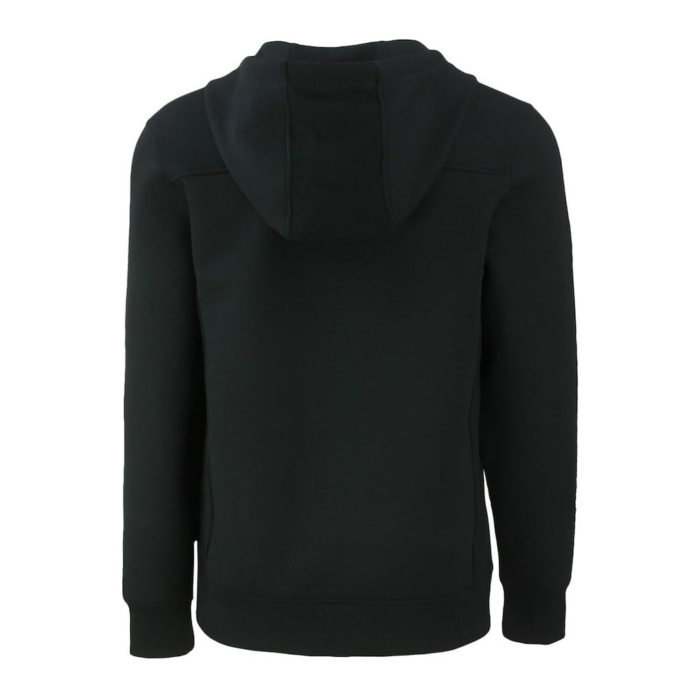 New York Jets Cutter & Buck Primary Logo Roam Eco Recycled Half-Zip Hoodie - Black outlet