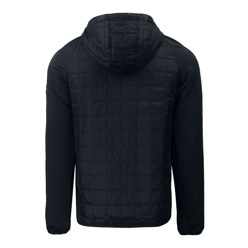New York Jets Cutter & Buck Primary Logo Rainier PrimaLoft Eco Full-Zip Hybrid Jacket - Black discount
