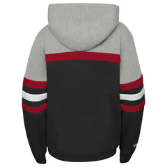 Detroit Red Wings Mitchell & Ness Youth Head Coach Pullover Hoodie Black