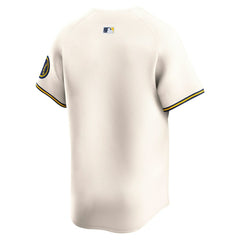Milwaukee Brewers Home Limited Jersey - Cream | Nike