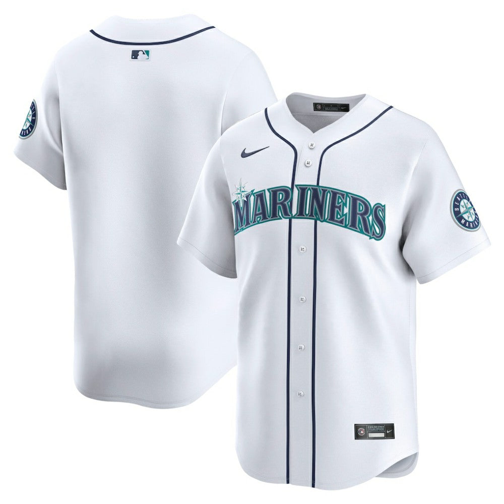 Seattle Mariners Home Limited Jersey - White | Nike