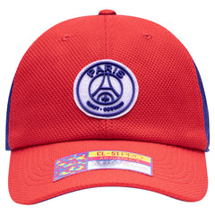 Paris Saint-Germain Fan Ink Male Adult Striker Adjustable Hat - Red/Navy sale
