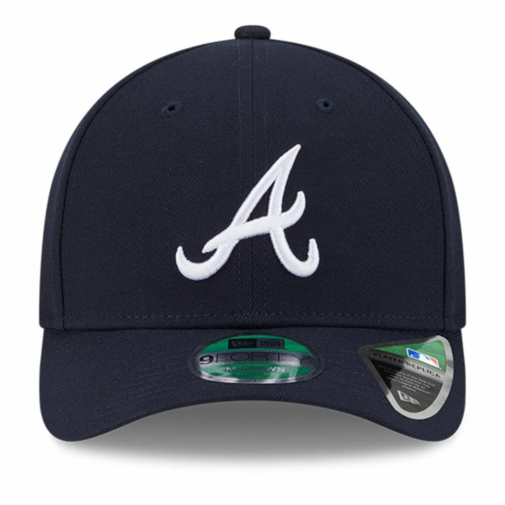 Atlanta Braves Player Replica 9FORTY Adjustable Hat - Navy | New Era