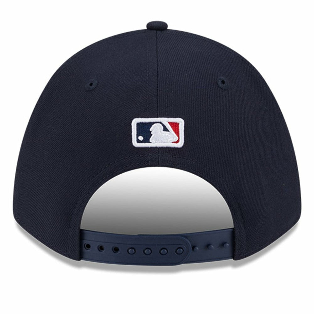 Atlanta Braves Player Replica 9FORTY Adjustable Hat - Navy | New Era