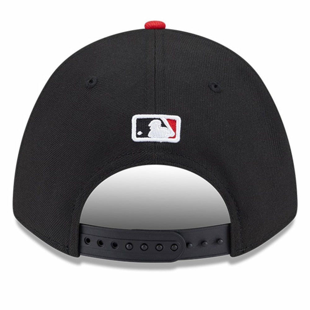 Cincinnati Reds Player Replica 9FORTY Adjustable Hat - Black/Red | New Era