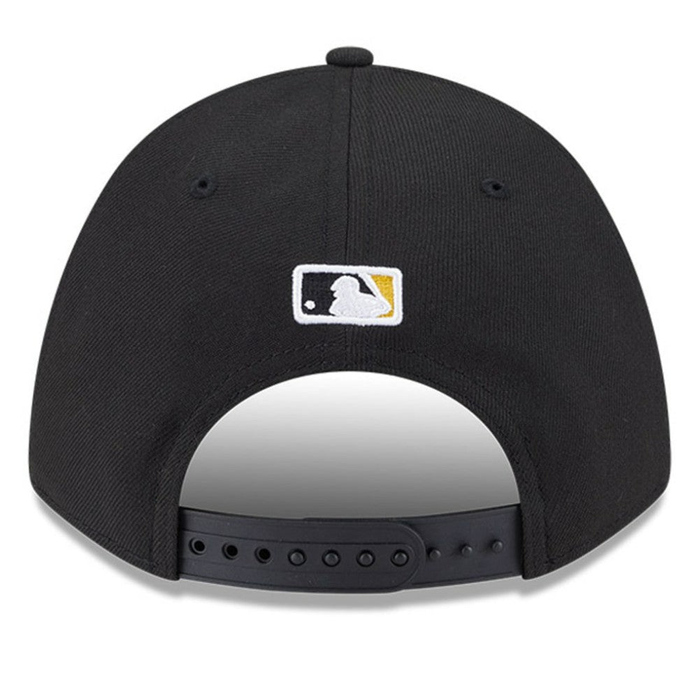 Pittsburgh Pirates Player Replica 9FORTY Adjustable Hat - Black | New Era